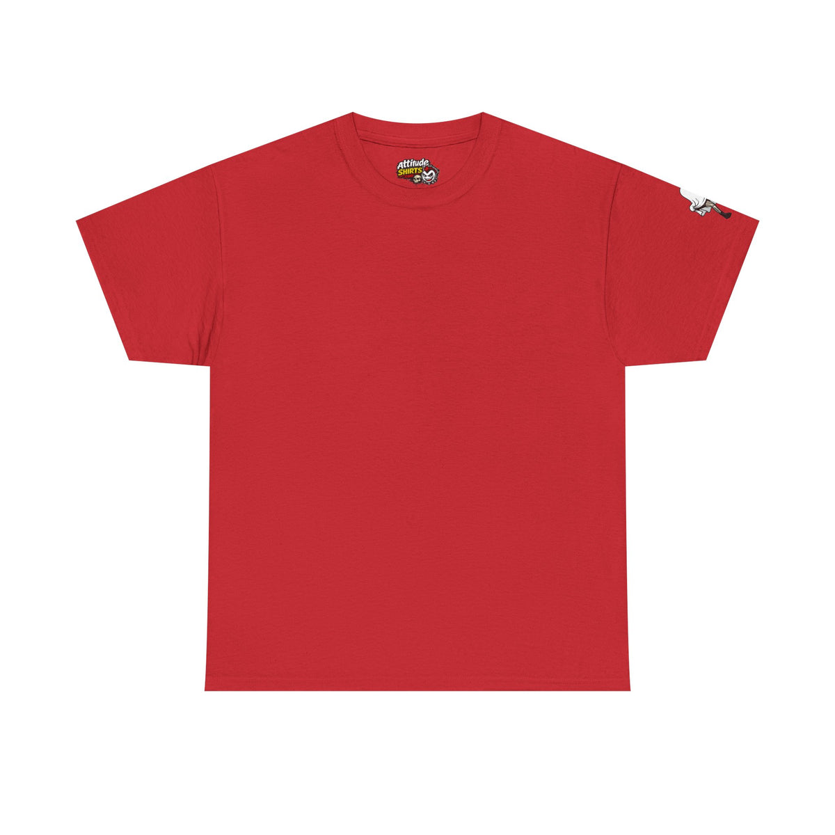Color: Red | Sheet Pulled Up Ready to Nut Premium Graphic Tee