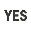 "Just Say Yes" Sticker