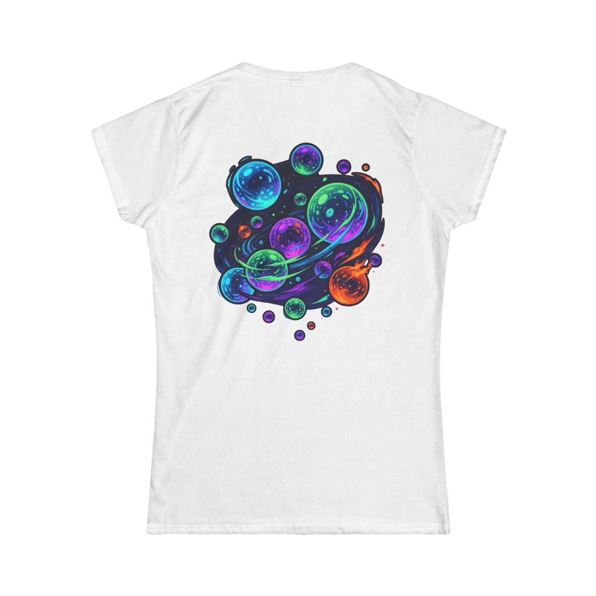 Color: White | MinMin Lights (Australian Folklore) Women's Tee