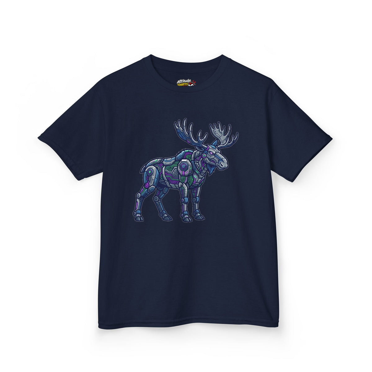 Color: Navy | Cyber Moose Kids Tee