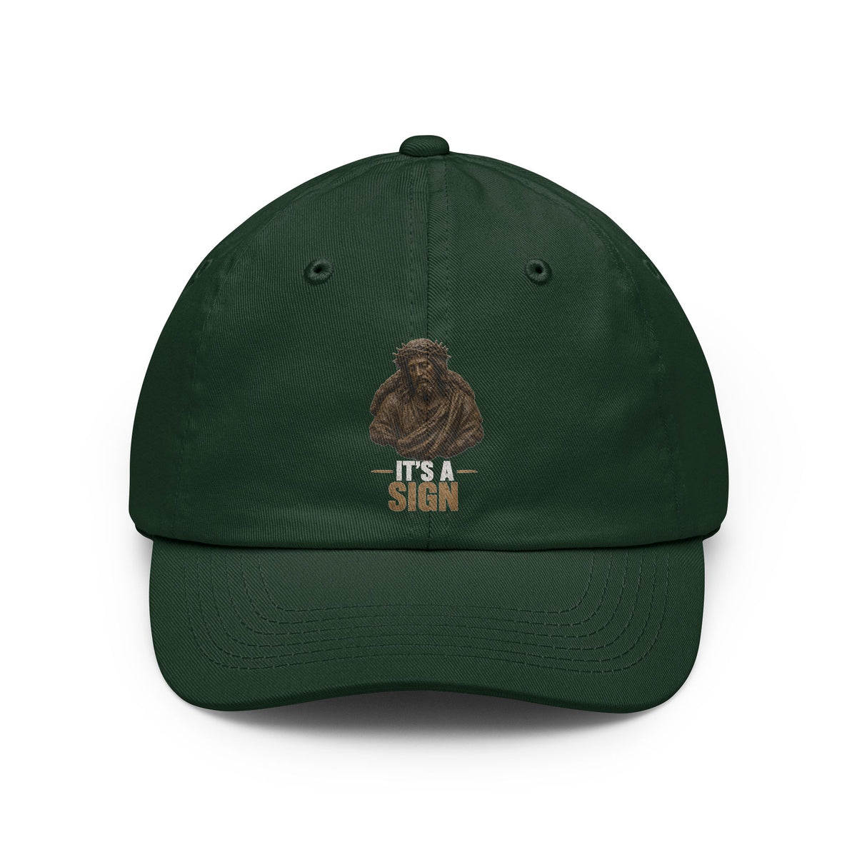Color: Forest Green | Good Book Series It's a Sign Dad Hat