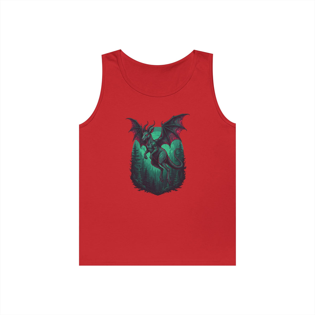 Color: Red | The Jersey Devil (New Jersey, USA) Tank Top