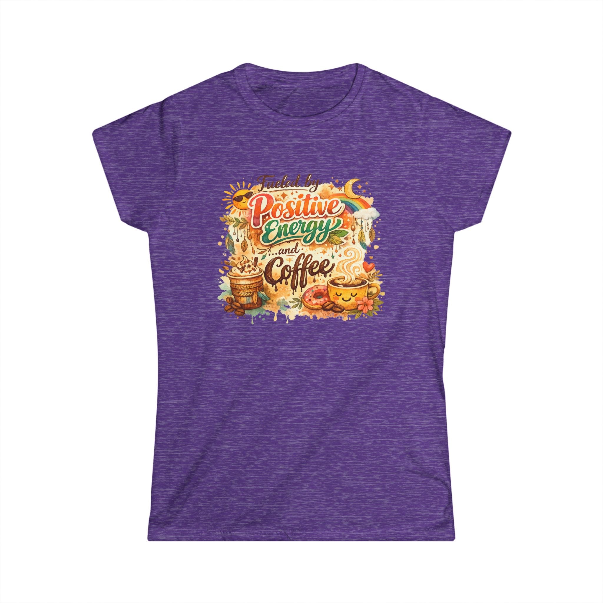 Positive Energy (It's Just Coffee) | Women's Tee — AttitudeShirts