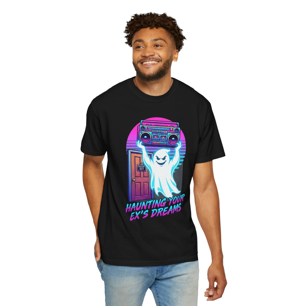 "Haunting Your Ex's Dreams" Unisex Garment-Dyed Tee