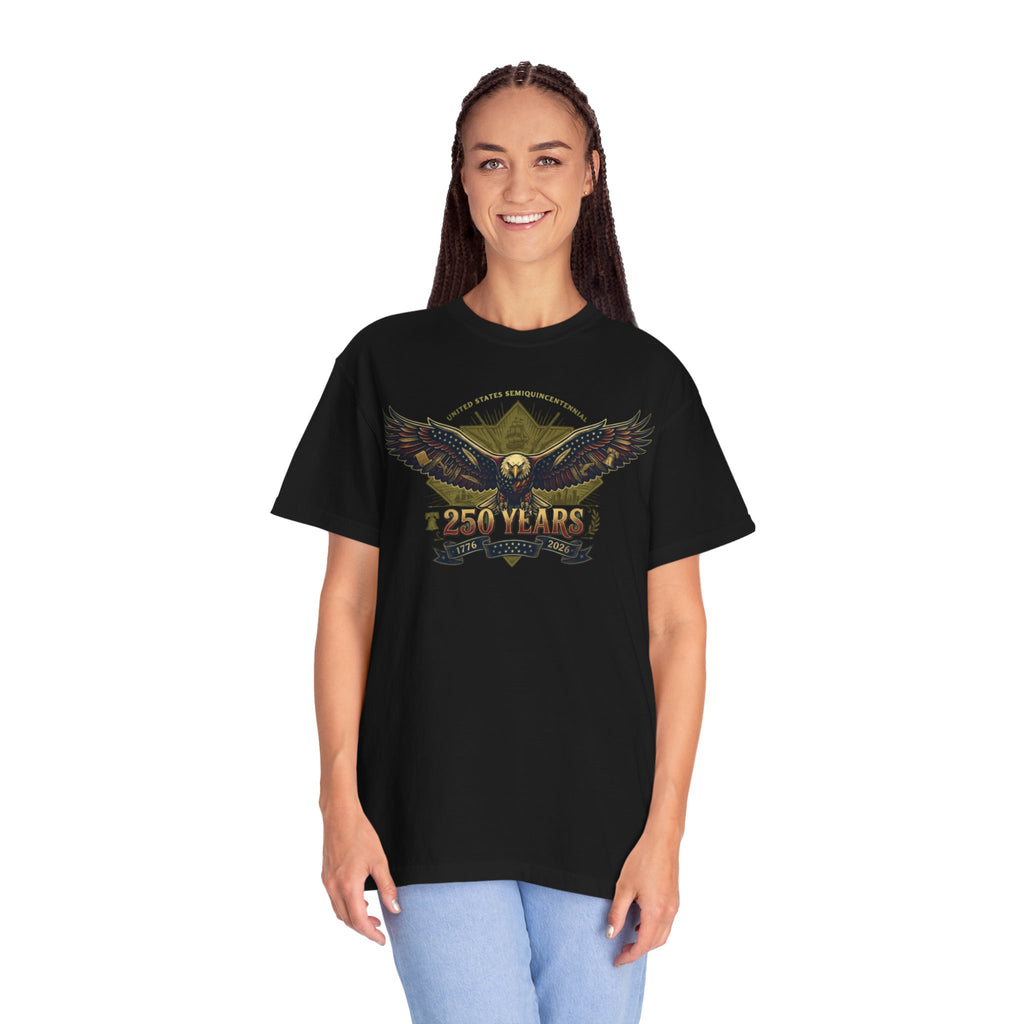 "USA 250 Years" Unisex Garment-Dyed Tee
