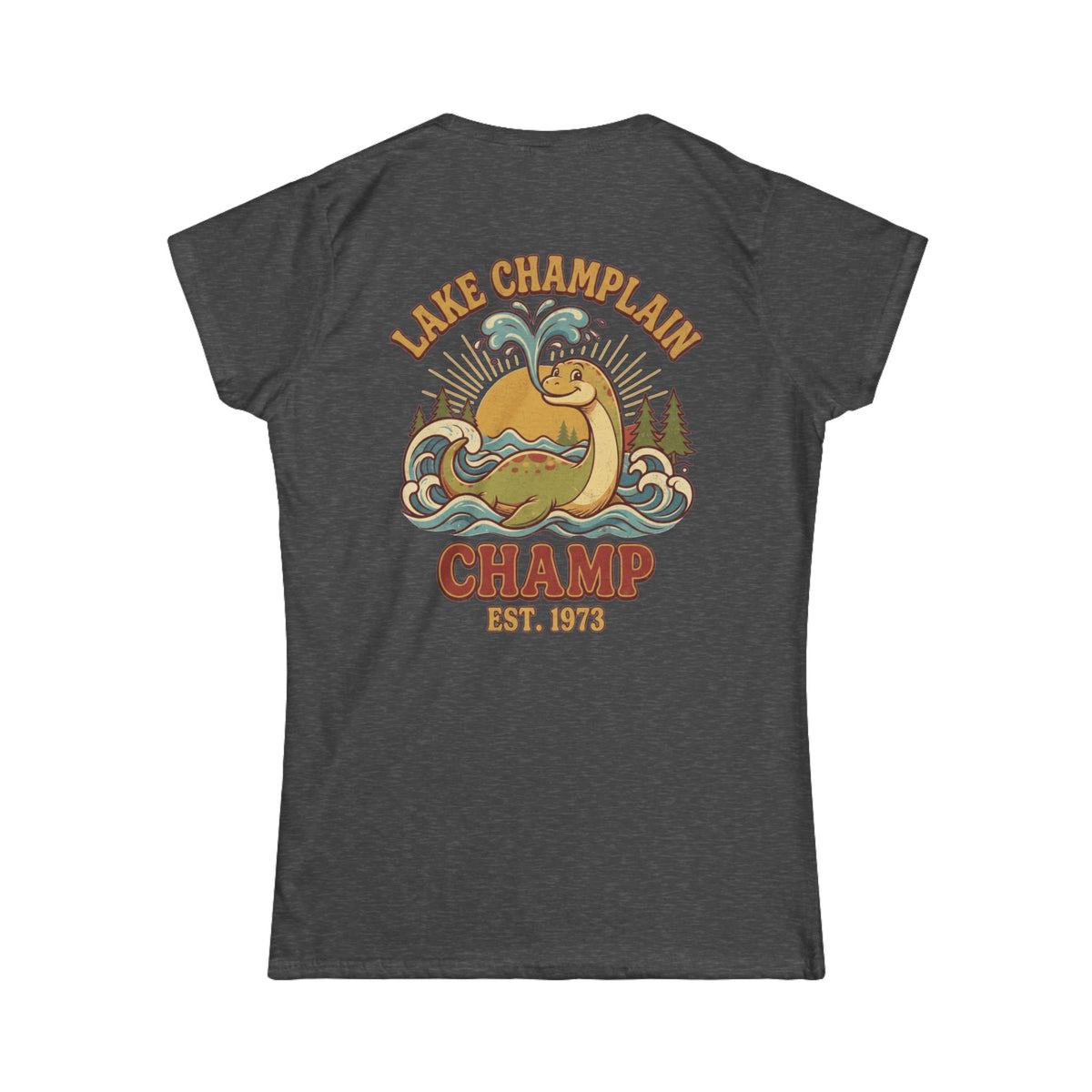 Color: Dark Heather | Champ (Lake Champlain) Women's Tee