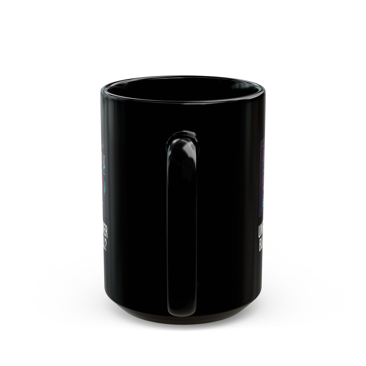 "Good Book Series Blasphemy & Chill" Black Ceramic Mug
