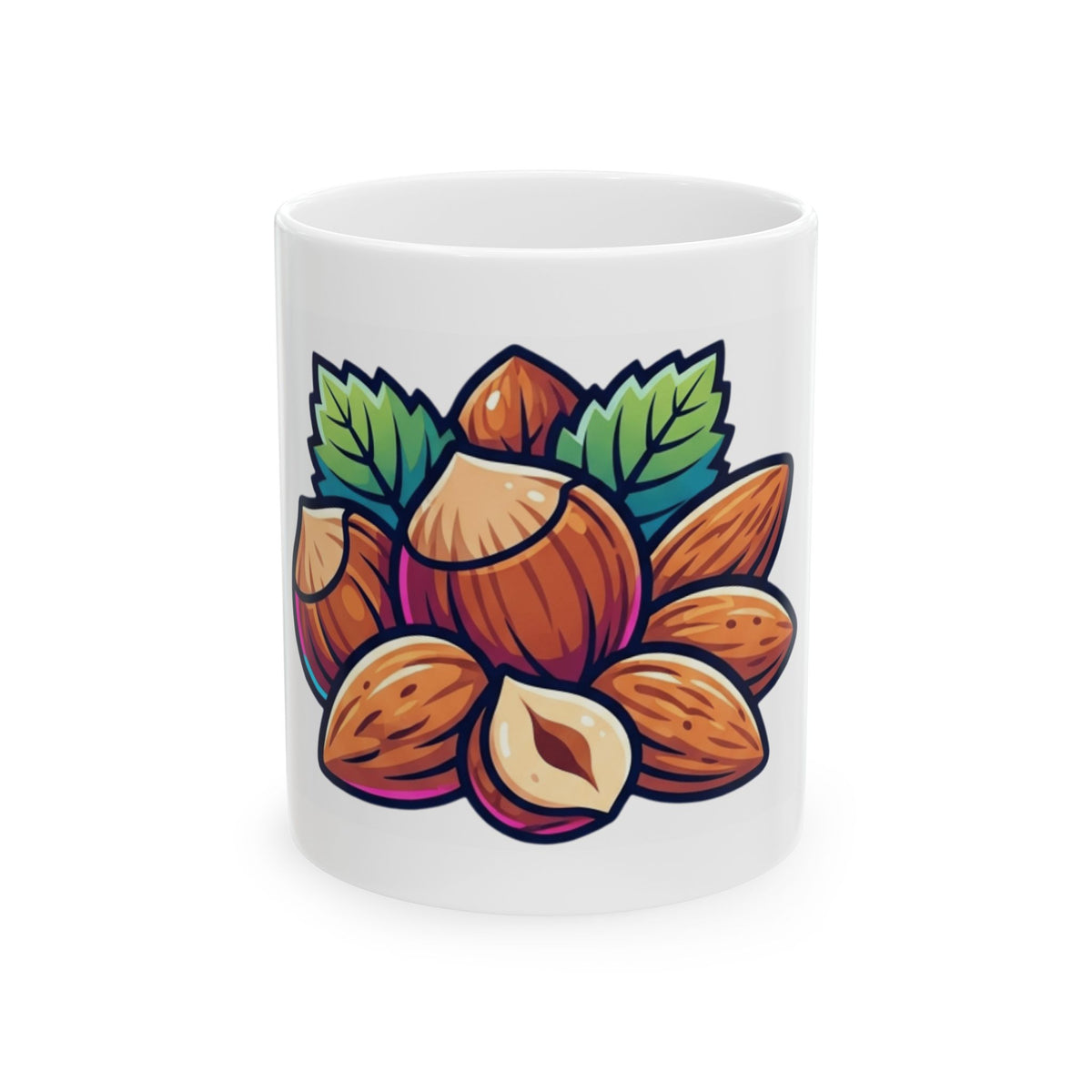"A Little Salty, A Little Sweet" White Ceramic Mug — Graphic