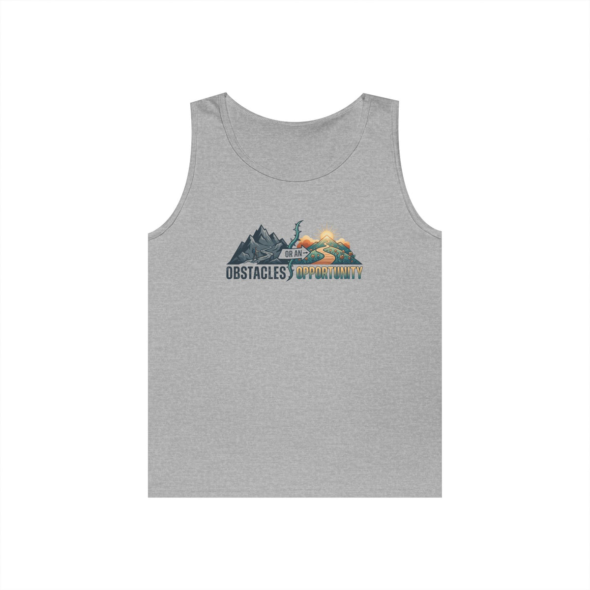 Color: Sport Grey | Obstacle Or An Opportunity Tank Top