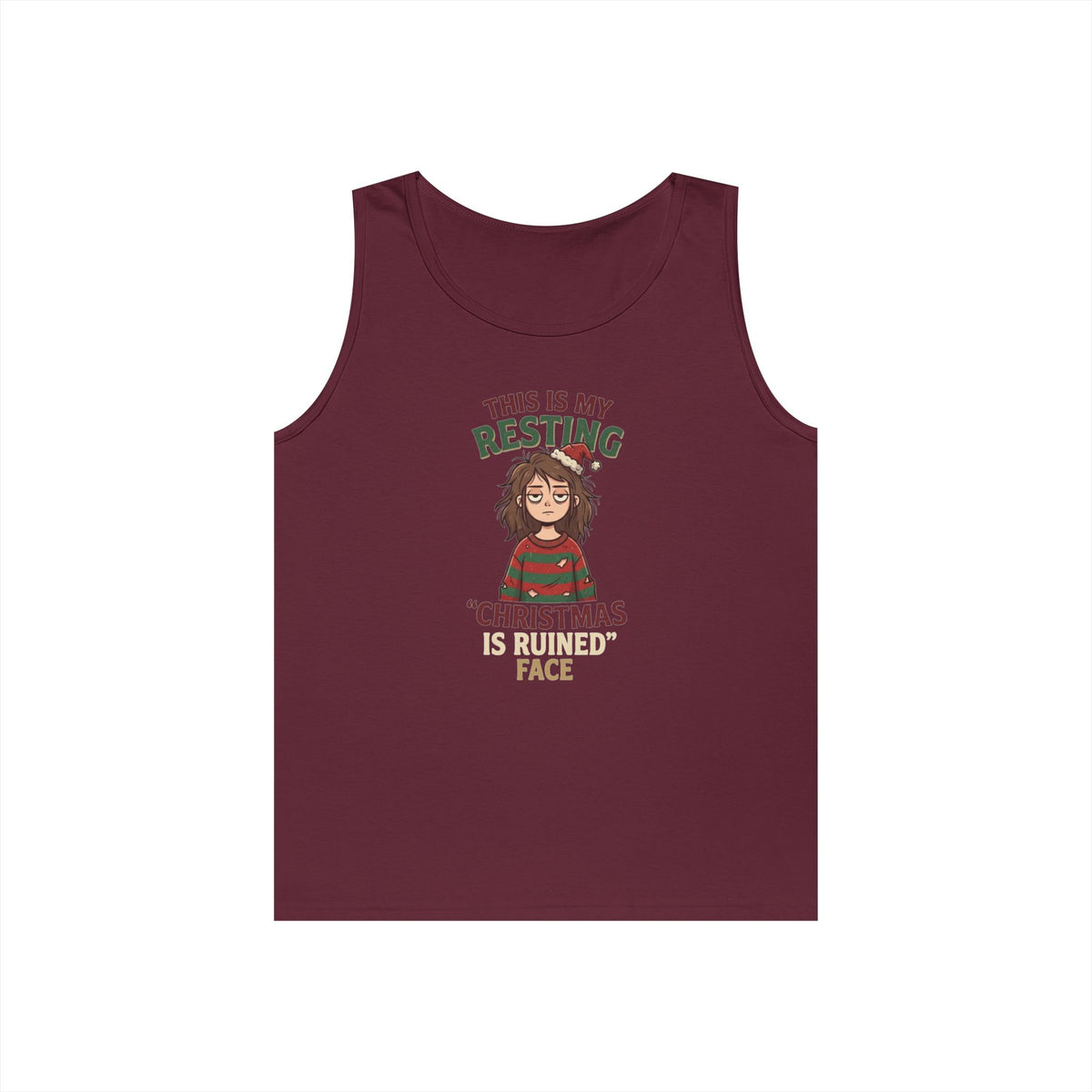 "Christmas Is Ruined" Tank Top