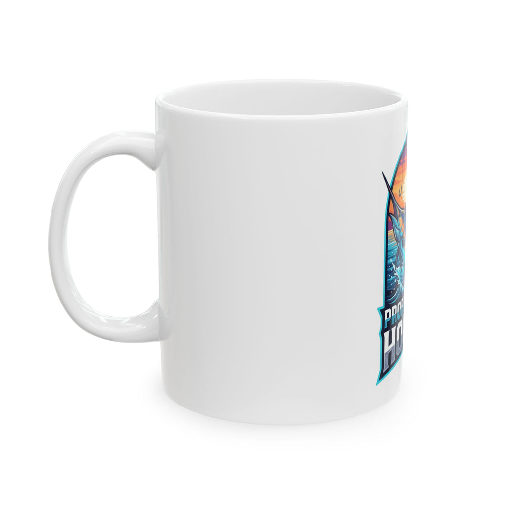 "Professional Hooker" White Ceramic Mug