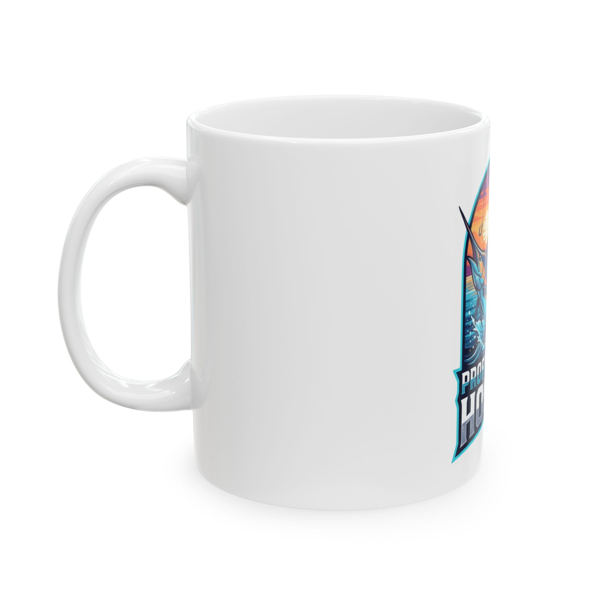 "Professional Hooker" White Ceramic Mug