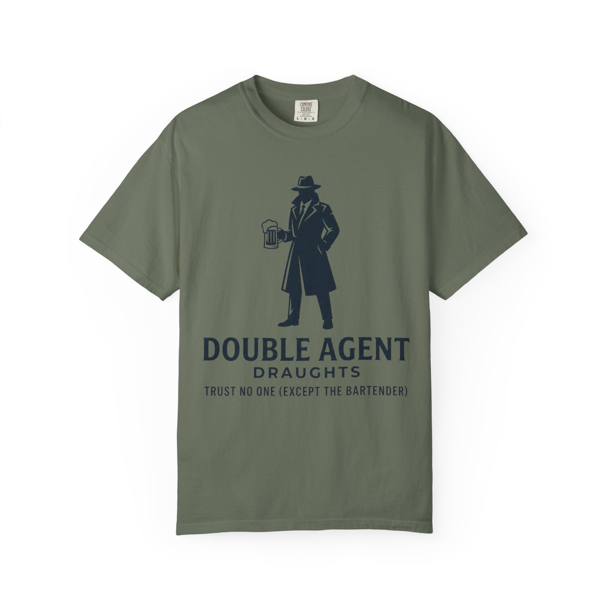"Double Agent Draughts" Unisex Garment-Dyed Tee