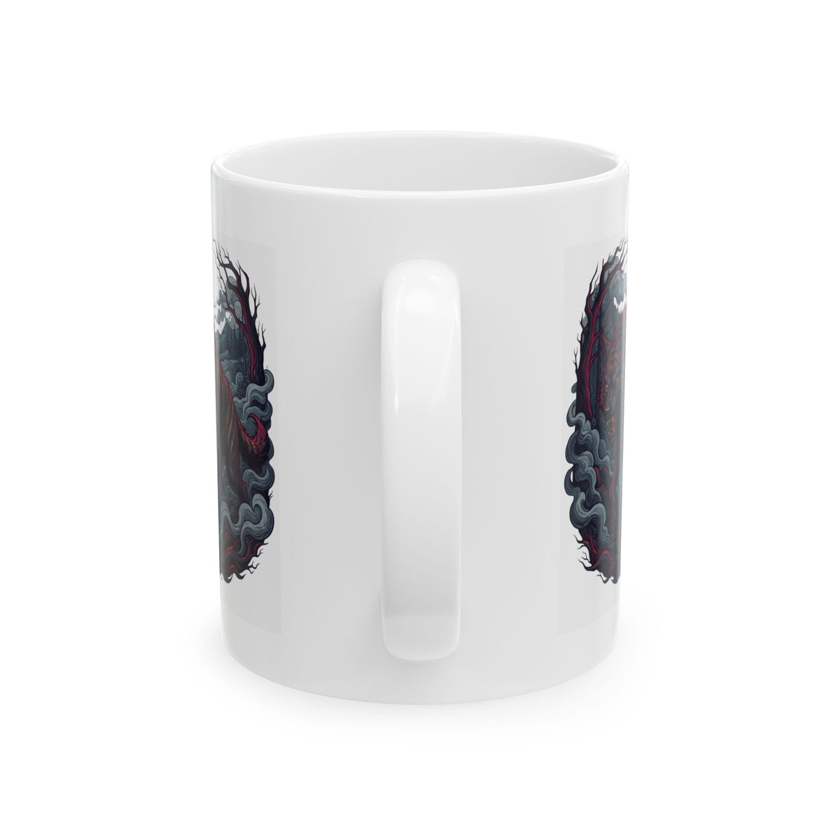 "The Beast of Gévaudan (France)" White Ceramic Mug