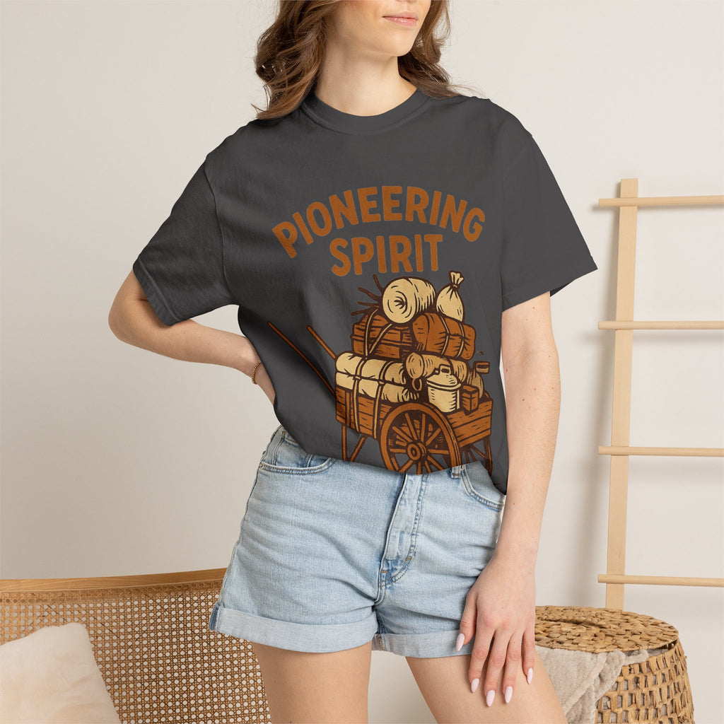 "Pioneering Spirit" Unisex Garment-Dyed T-shirt