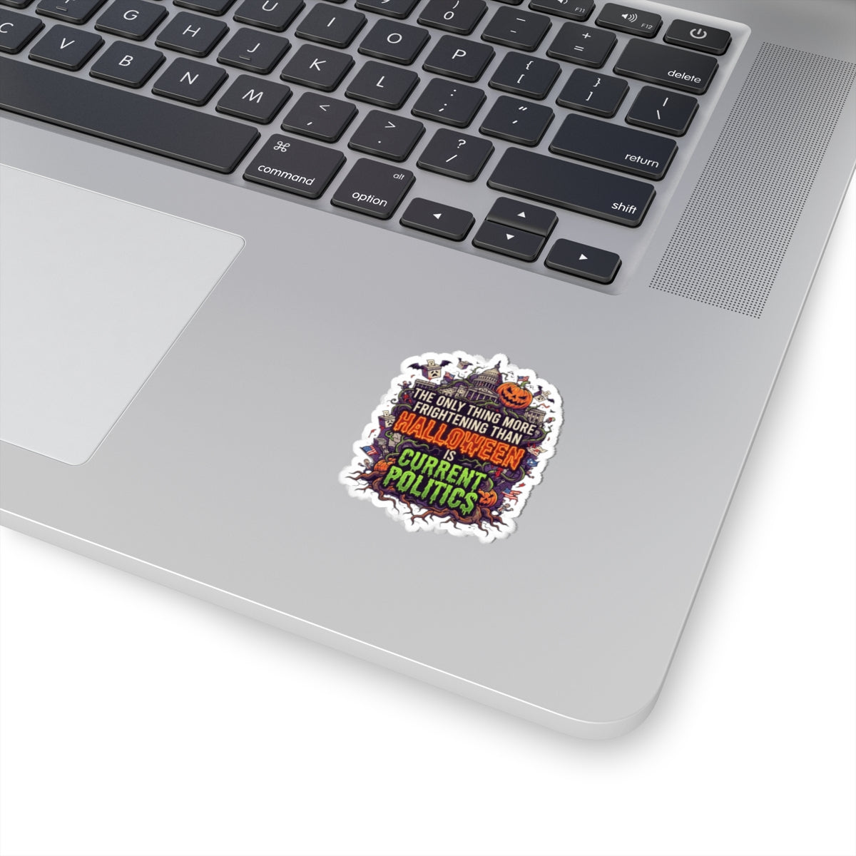 "Current Politics" Sticker — Main
