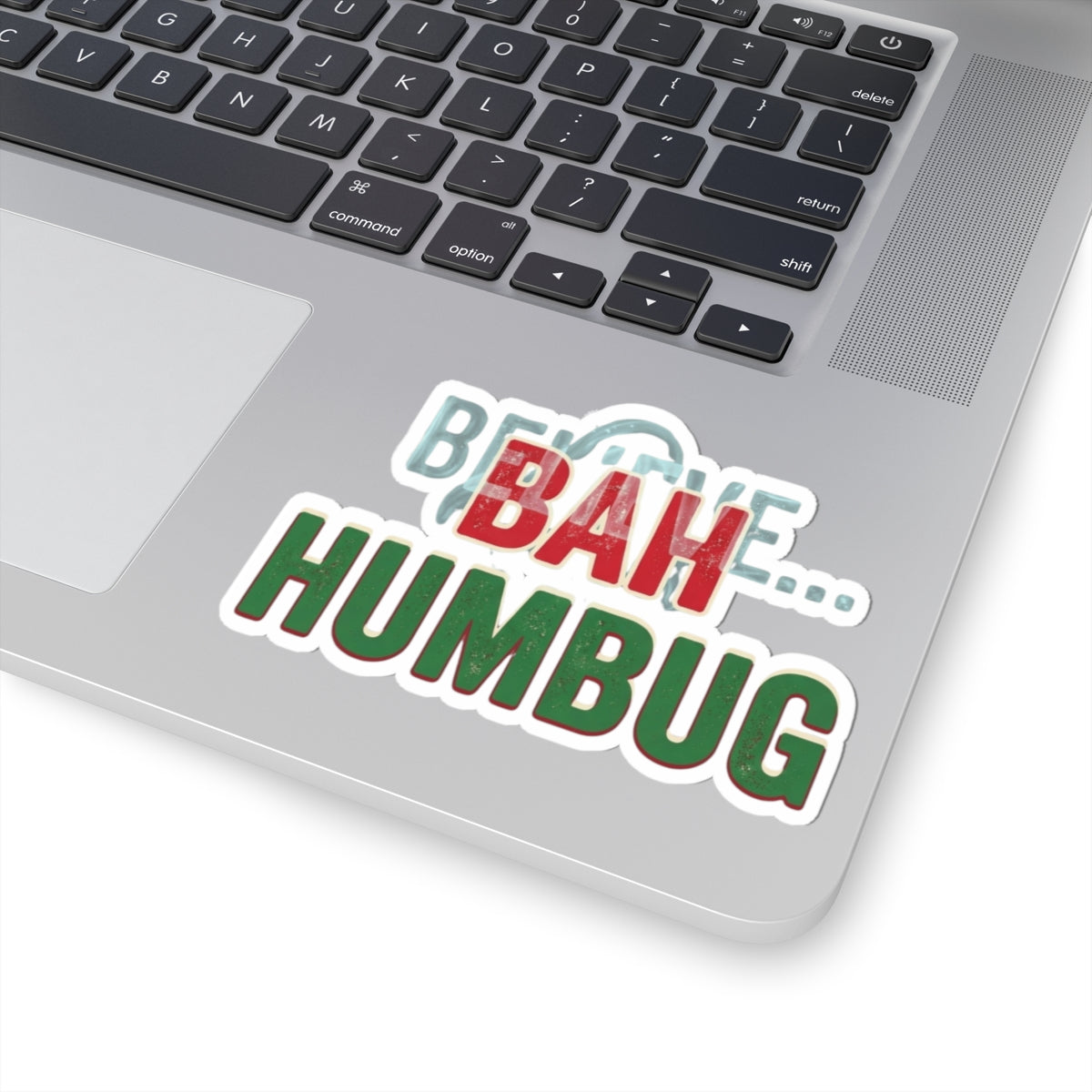 "Bah Humburg" Sticker — Main