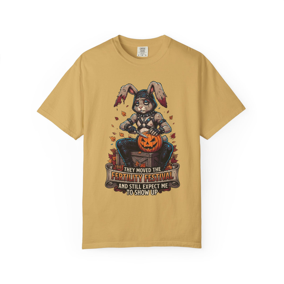 "Fertility Festival" Unisex Garment-Dyed Tee