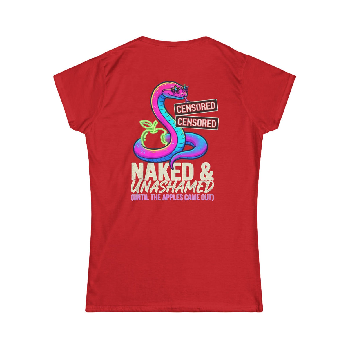 "Good Book Series Naked & Unashamed" Women's Tee