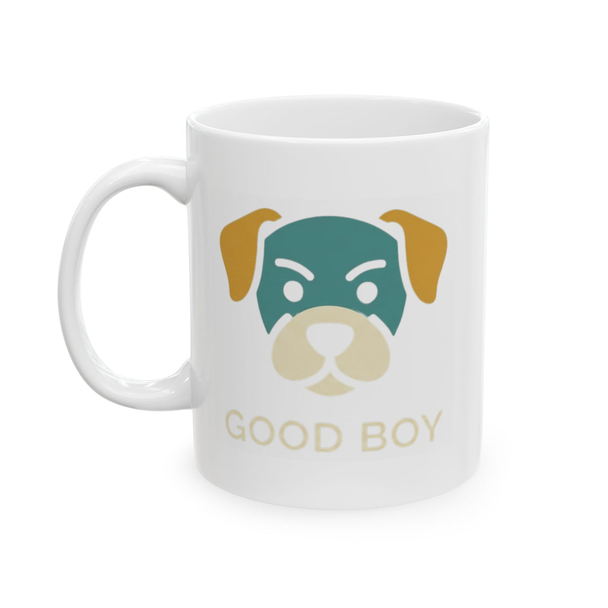 "I'm A Good Boy" White Ceramic Mug — Graphic