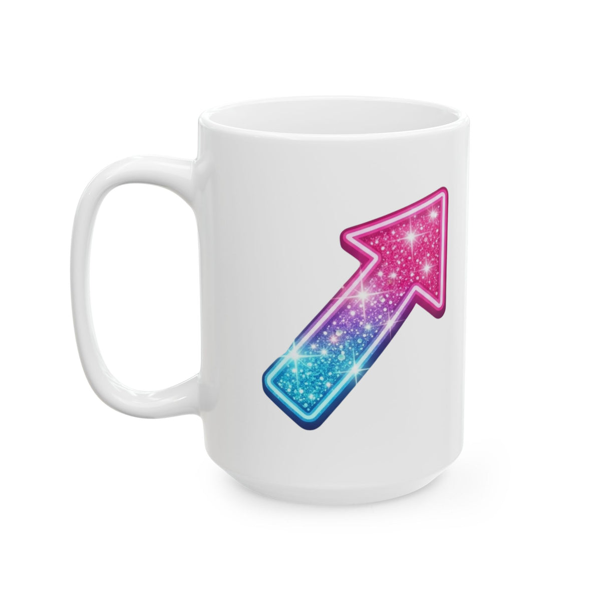 "Professional Stick Shifter" White Ceramic Mug — Graphic