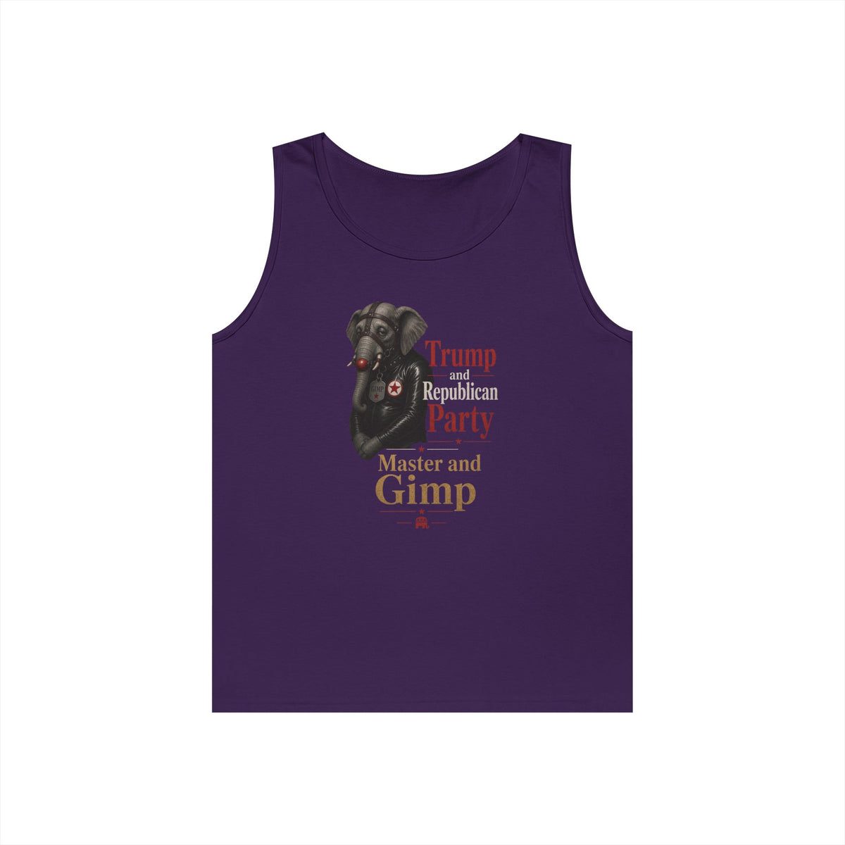 Color: Purple | Master and Gimp Tank Top