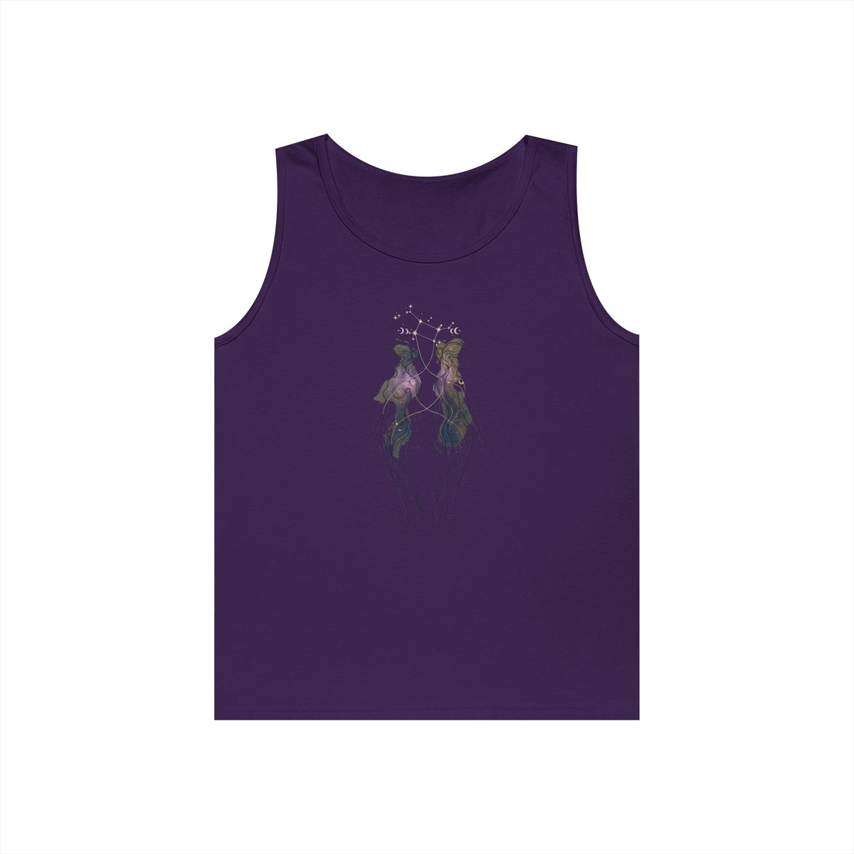 "Gemini The Celestial Twins" Tank Top