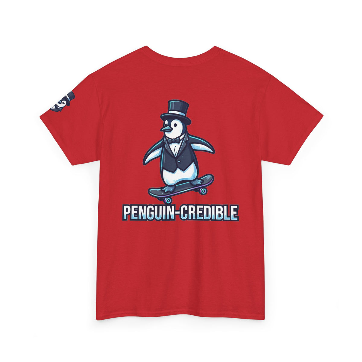 "Penguin Credible" Premium Graphic Tee