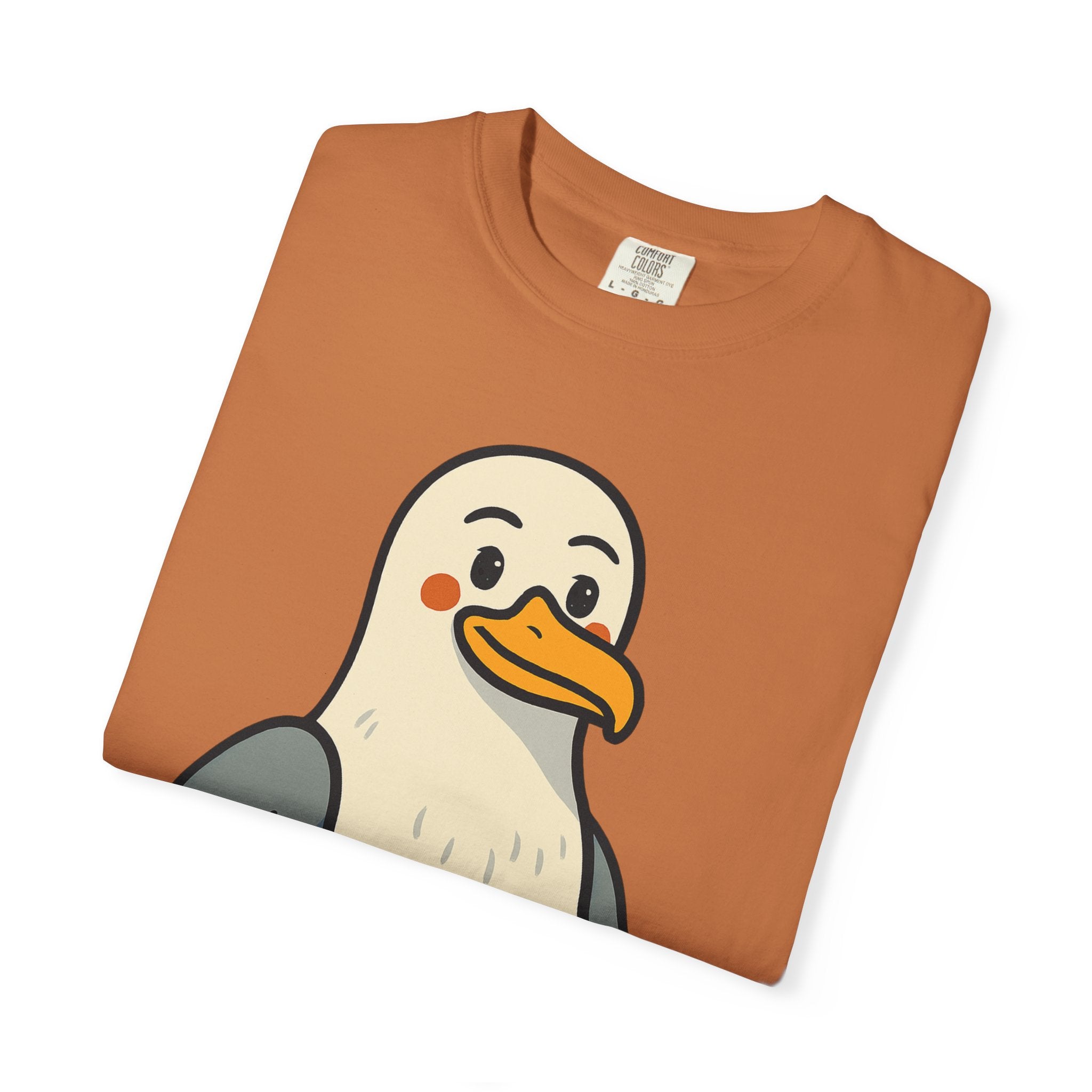 "Utah Seagull - When One Wife Isn't Enough" Unisex Garment-Dyed T-shirt