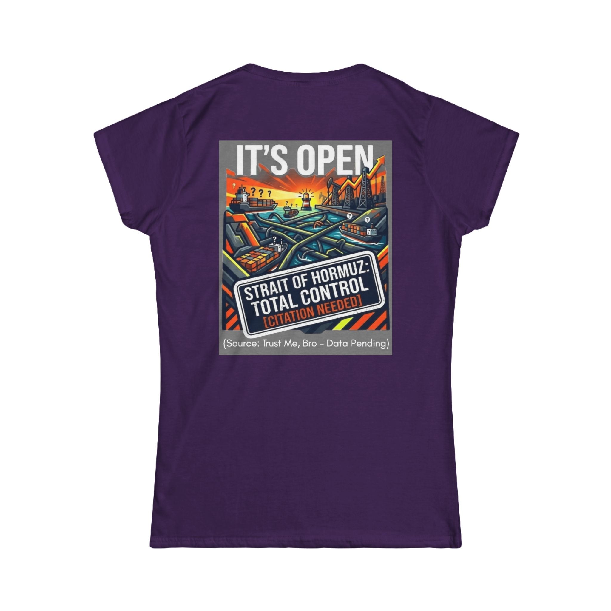"Straight Of Hormuz is Open" Women's Tee