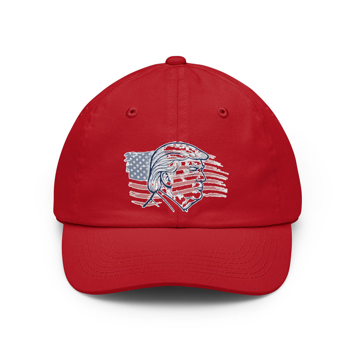 Color: Red | Make Flags Great Again | Dad Hat — AttitudeShirts