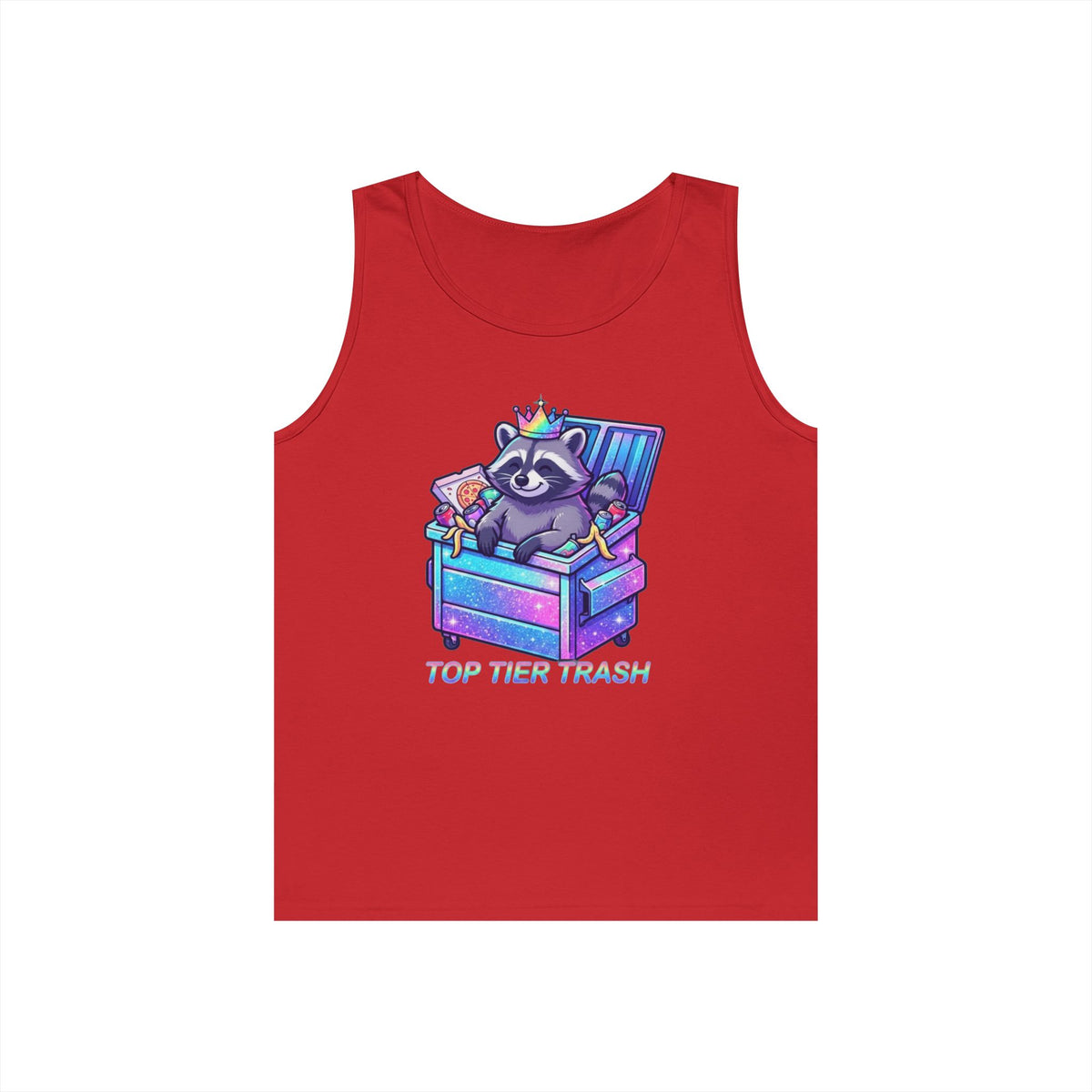 Color: Red | Top Tier Trash Tank Top