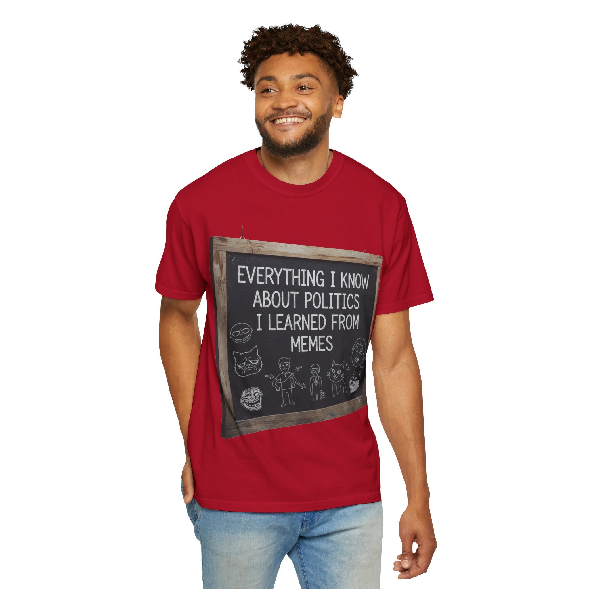 "The Objective Scientist" Unisex Garment-Dyed T-shirt