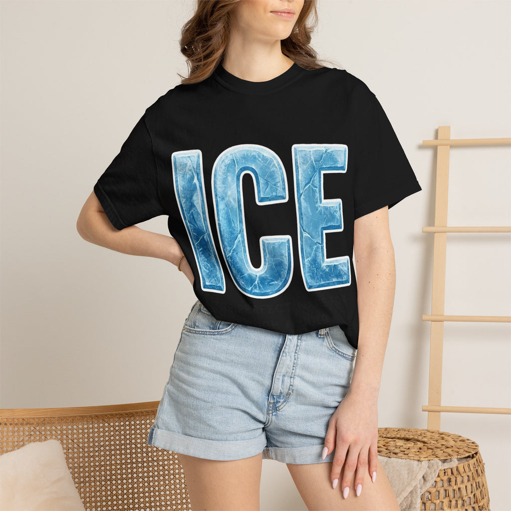 "ICE Cold Government" Unisex Garment-Dyed T-shirt