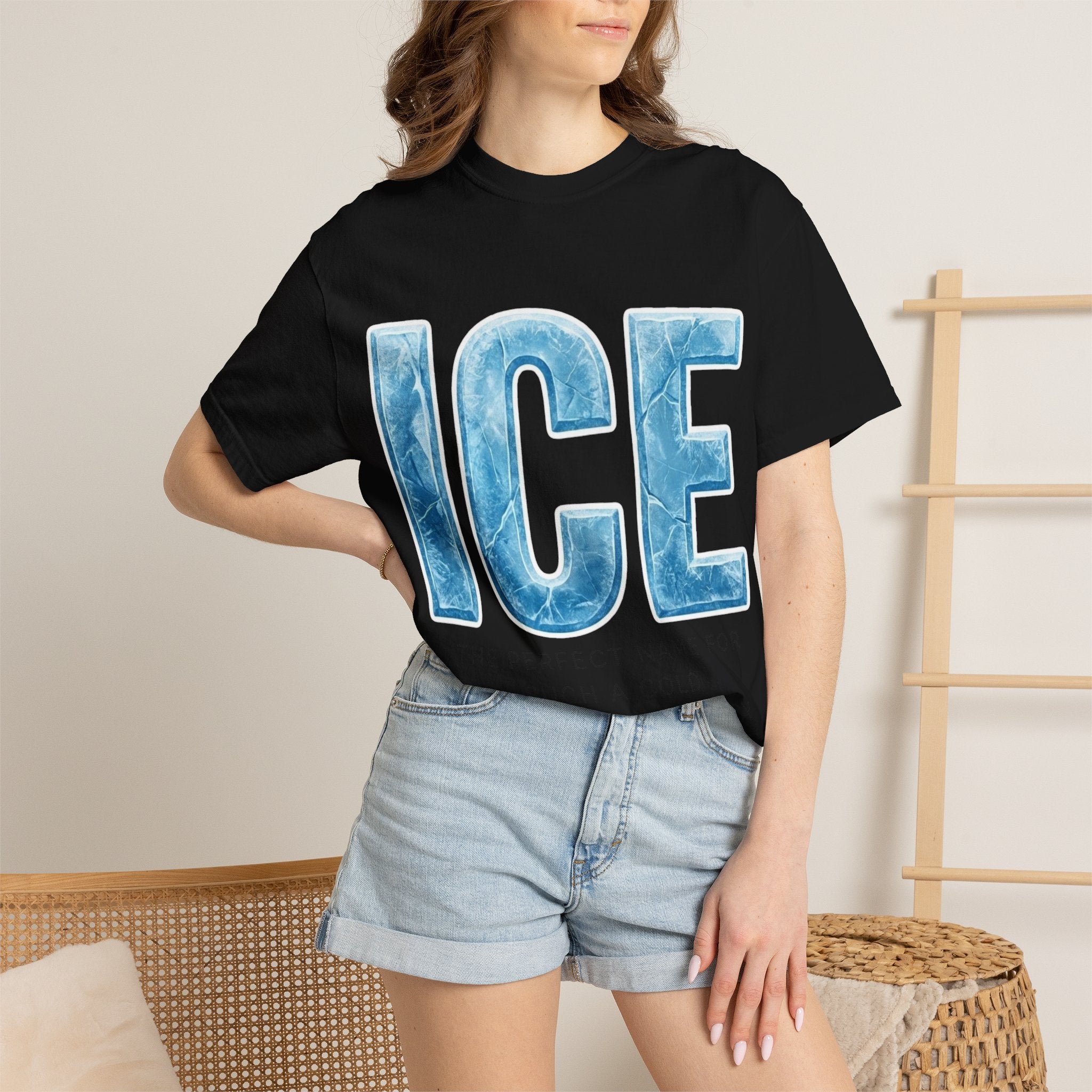 "ICE Cold Government" Unisex Garment-Dyed T-shirt