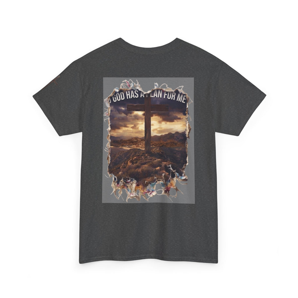 "God Has A Plan For Me" Premium Graphic Tee