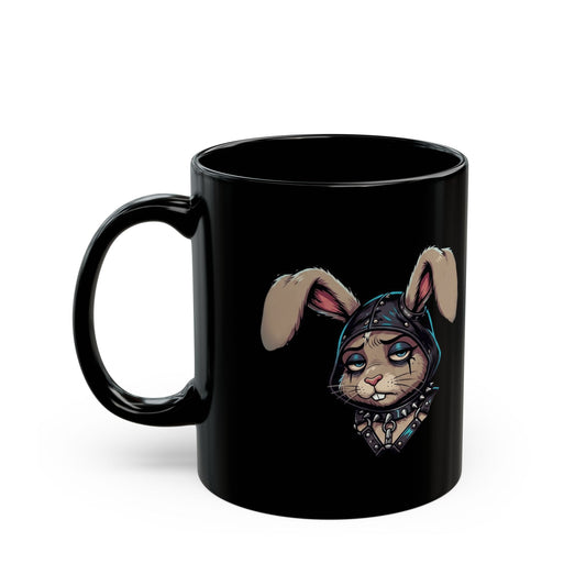 "Fertility Festival" Black Ceramic Mug — Graphic