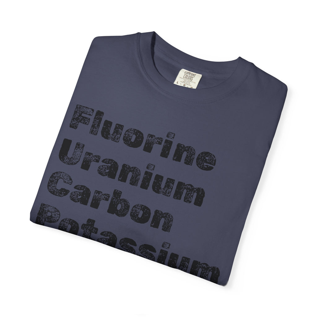 "Periodic Salt" Unisex Garment-Dyed T-shirt