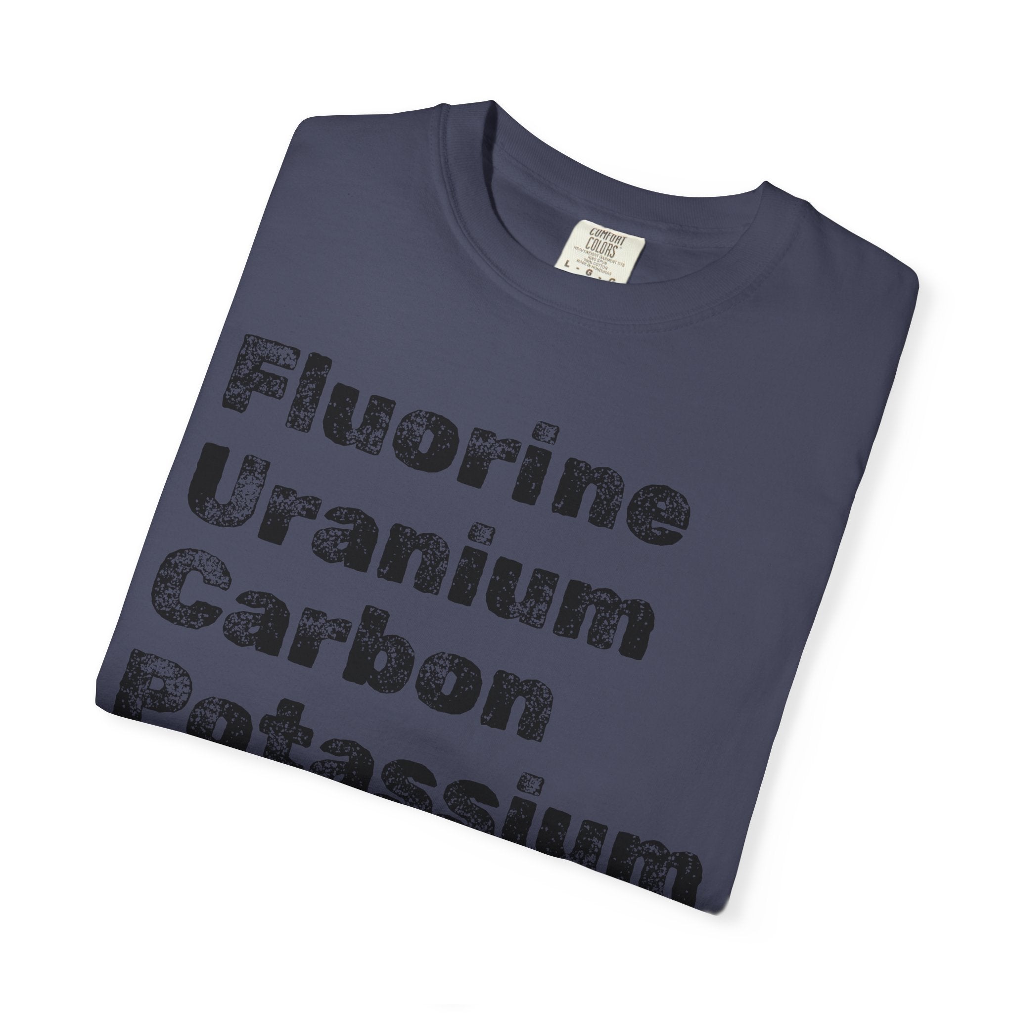 "Periodic Salt" Unisex Garment-Dyed T-shirt
