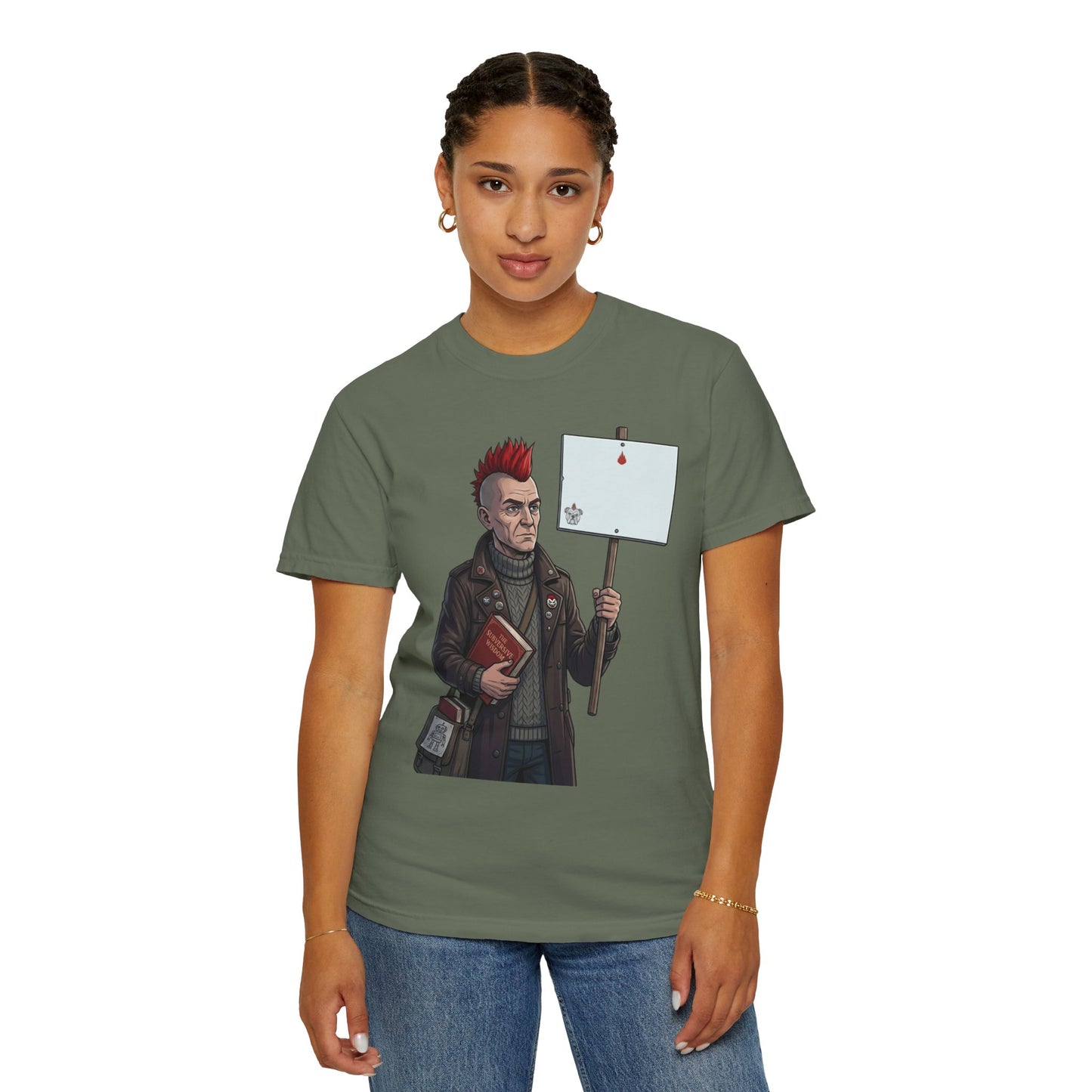 "Quiet" Unisex Garment-Dyed Tee