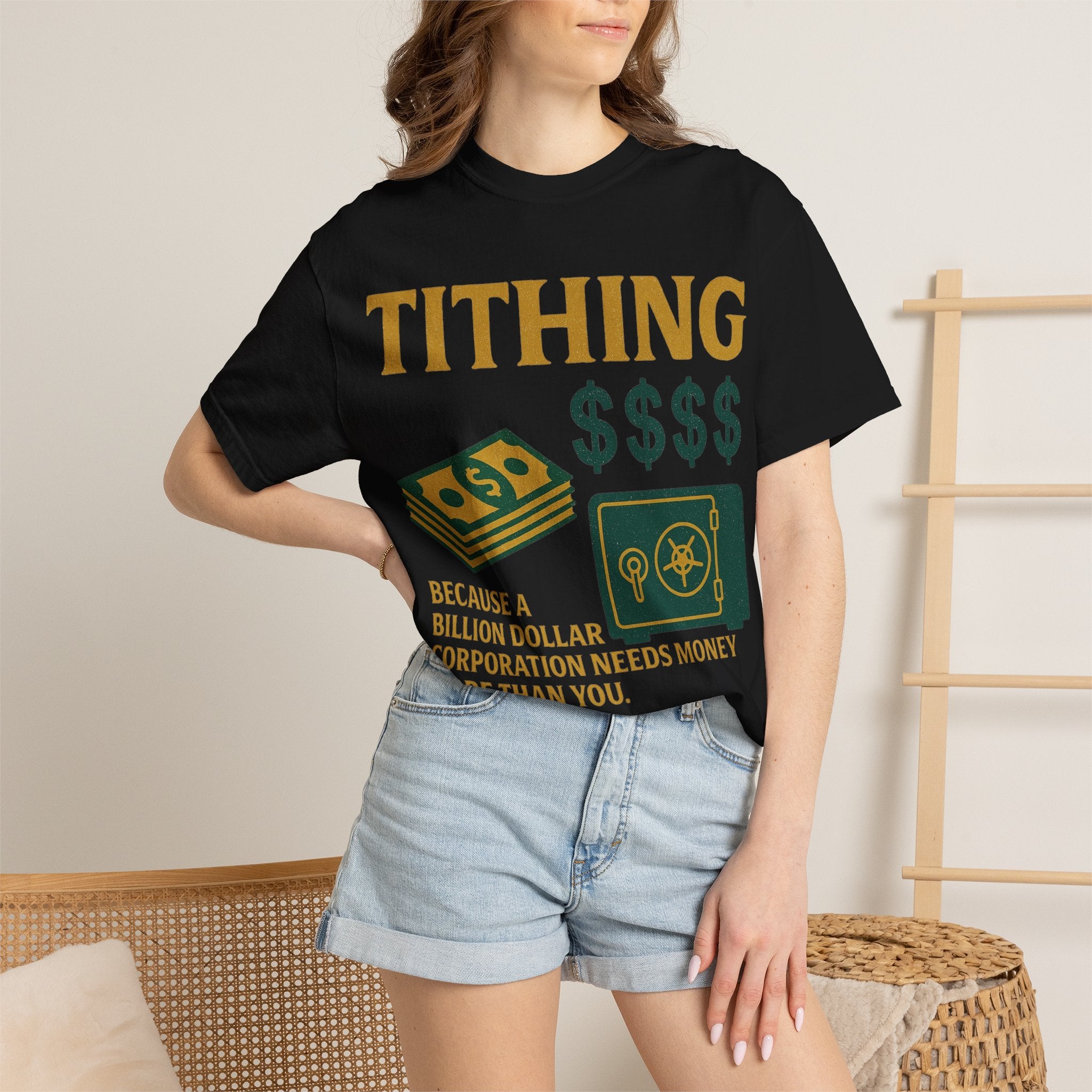 "Corporate Charity" Unisex Garment-Dyed T-shirt