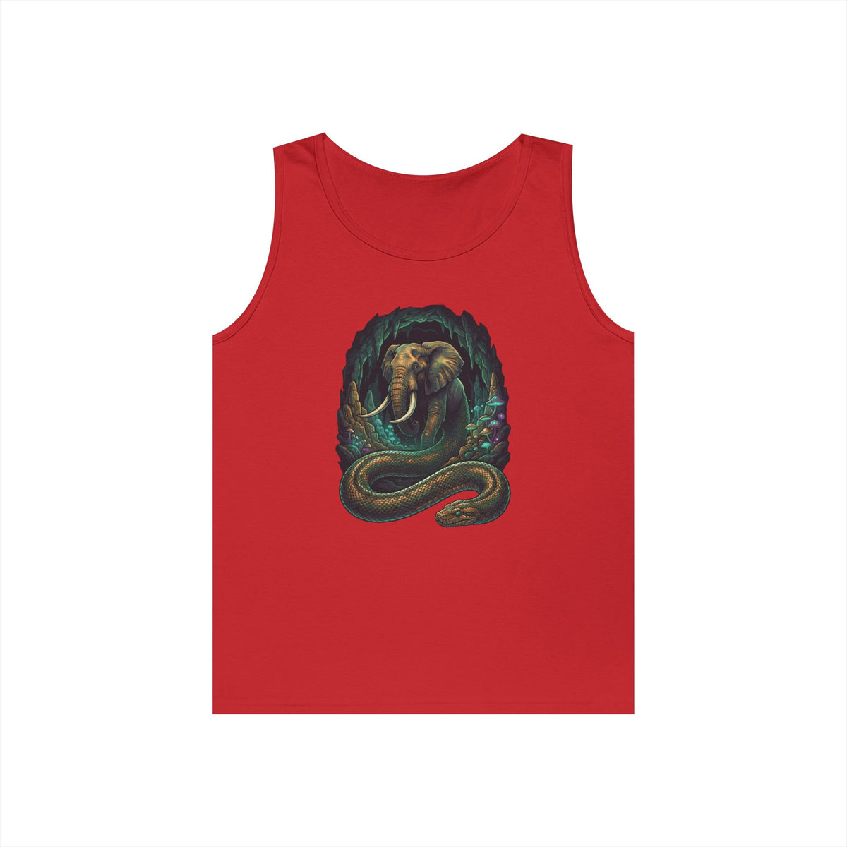 Color: Red | Grootslang (South African Mythology) Tank Top
