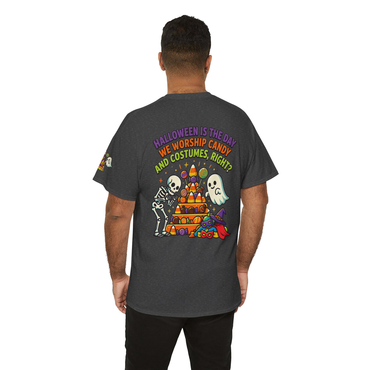 Color: Dark Heather | Worship Candy Premium Graphic Tee