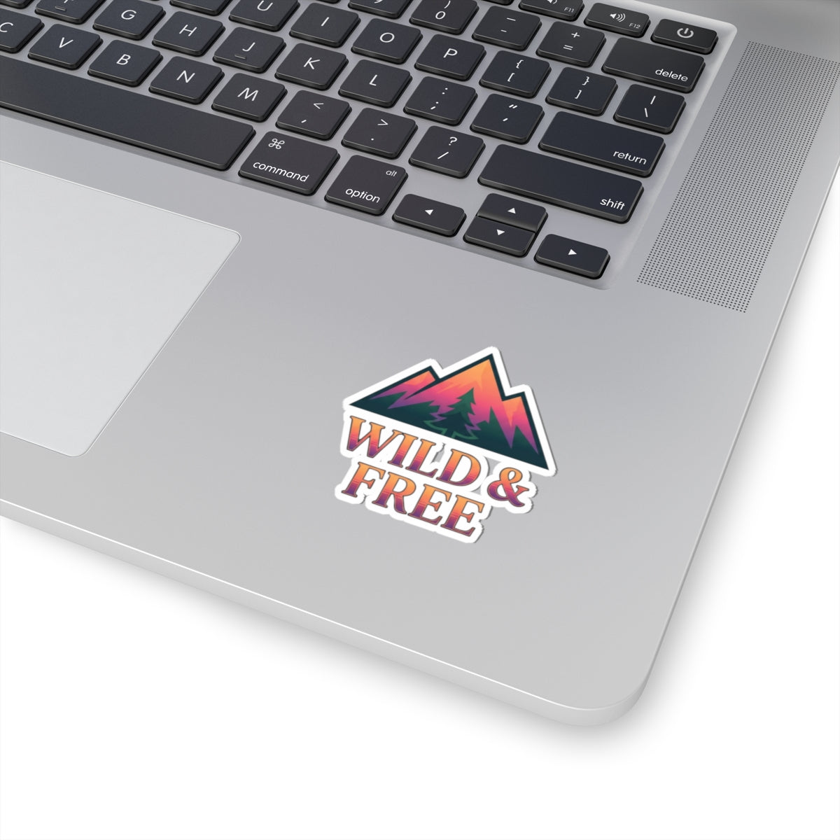 "Wild & Free" Sticker