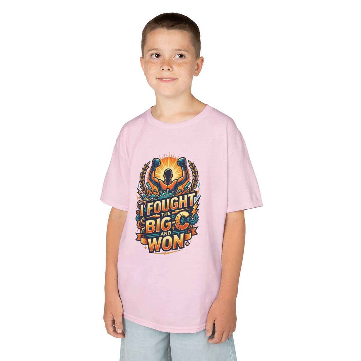 "I Fought The Big C and Won" Kids Tee