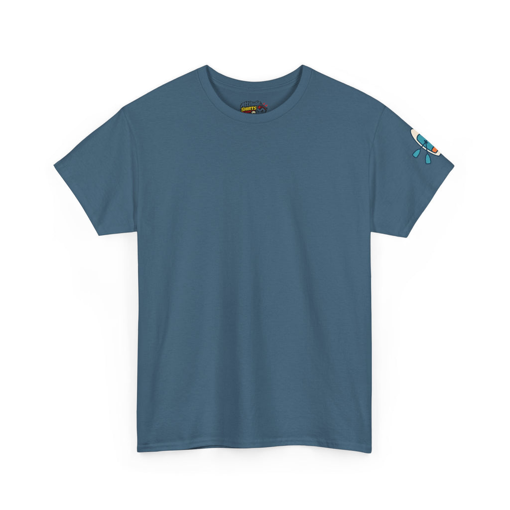 "Mountain Lake Paddle Board" Premium Graphic Tee
