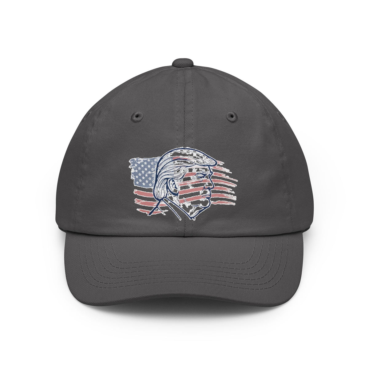 Color: Charcoal | Make Flags Great Again | Dad Hat — AttitudeShirts