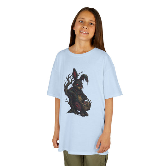 Color: Light Blue | Zombie Bunny Kids Tee