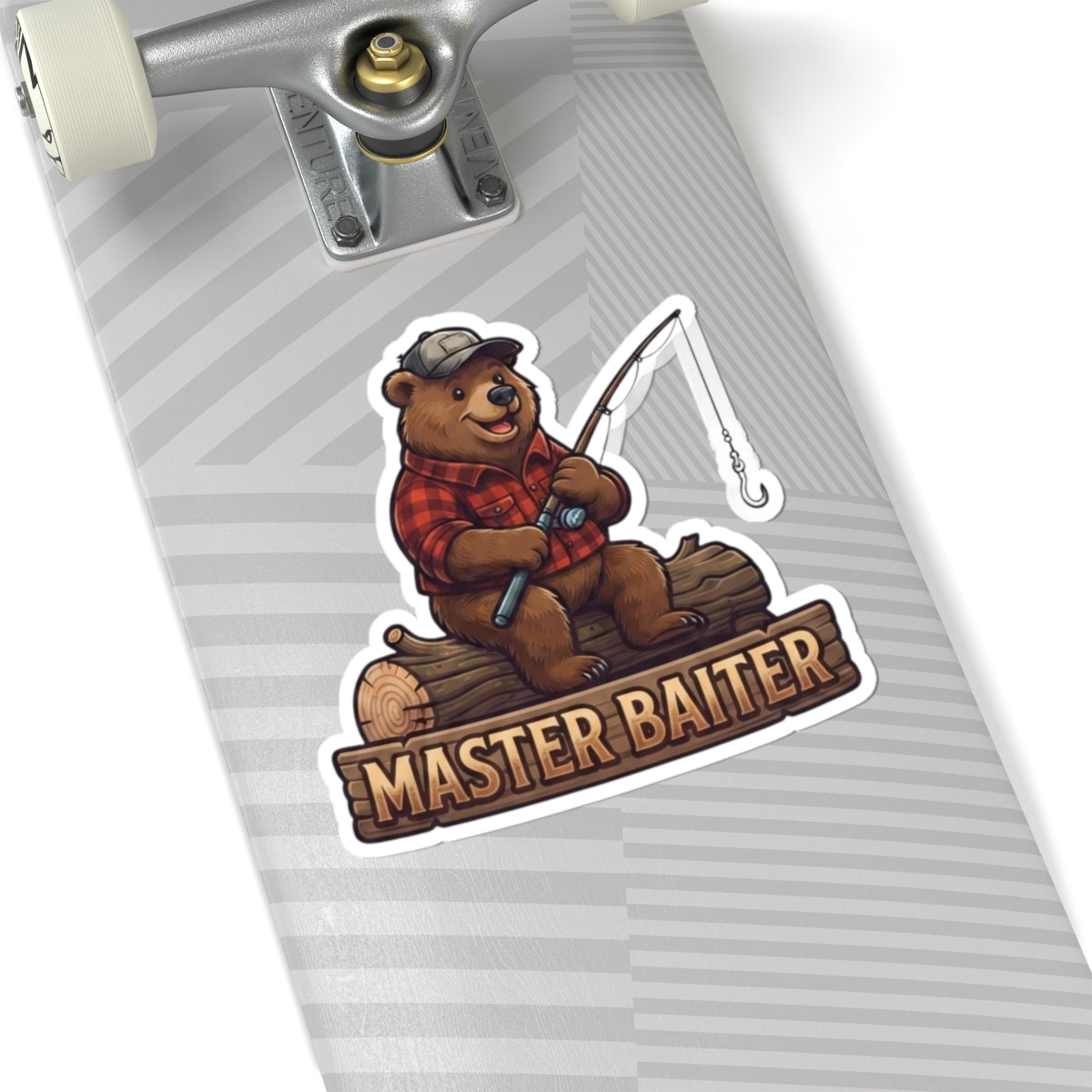 "Bear Master Baiter" Sticker — Main