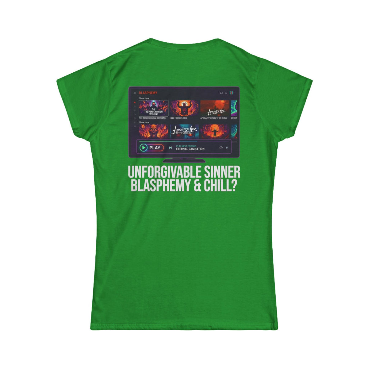 "Good Book Series Blasphemy & Chill" Women's Tee